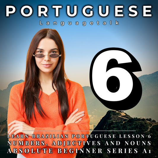 Learn Brazilian Portuguese Lesson 6: Numbers, Adjectives and Nouns