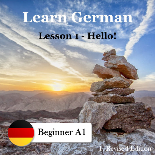Learn German: A1 Beginner - Lesson 1 - Hello! (Revised Edition)