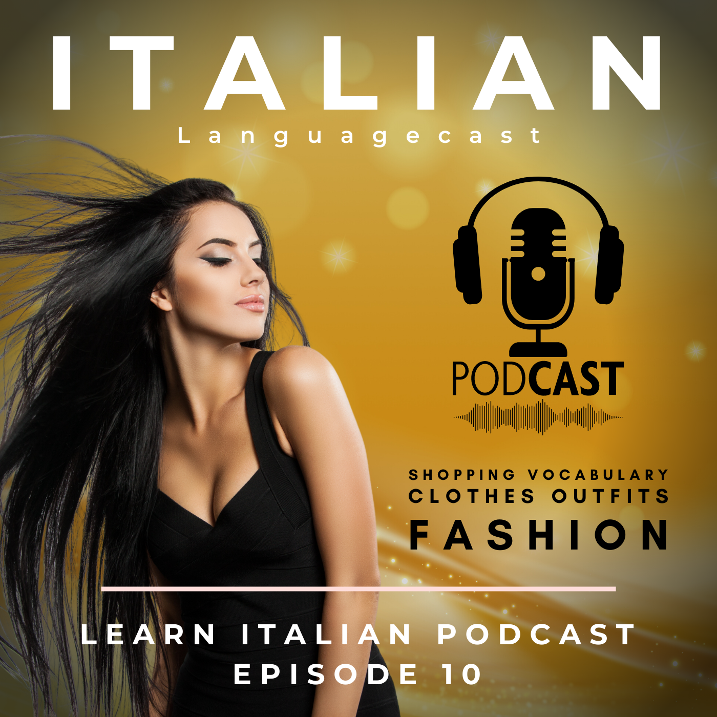 Learn Italian Podcast: Shopping Vocabulary - Clothes Outfits Fashion (Episode 10)